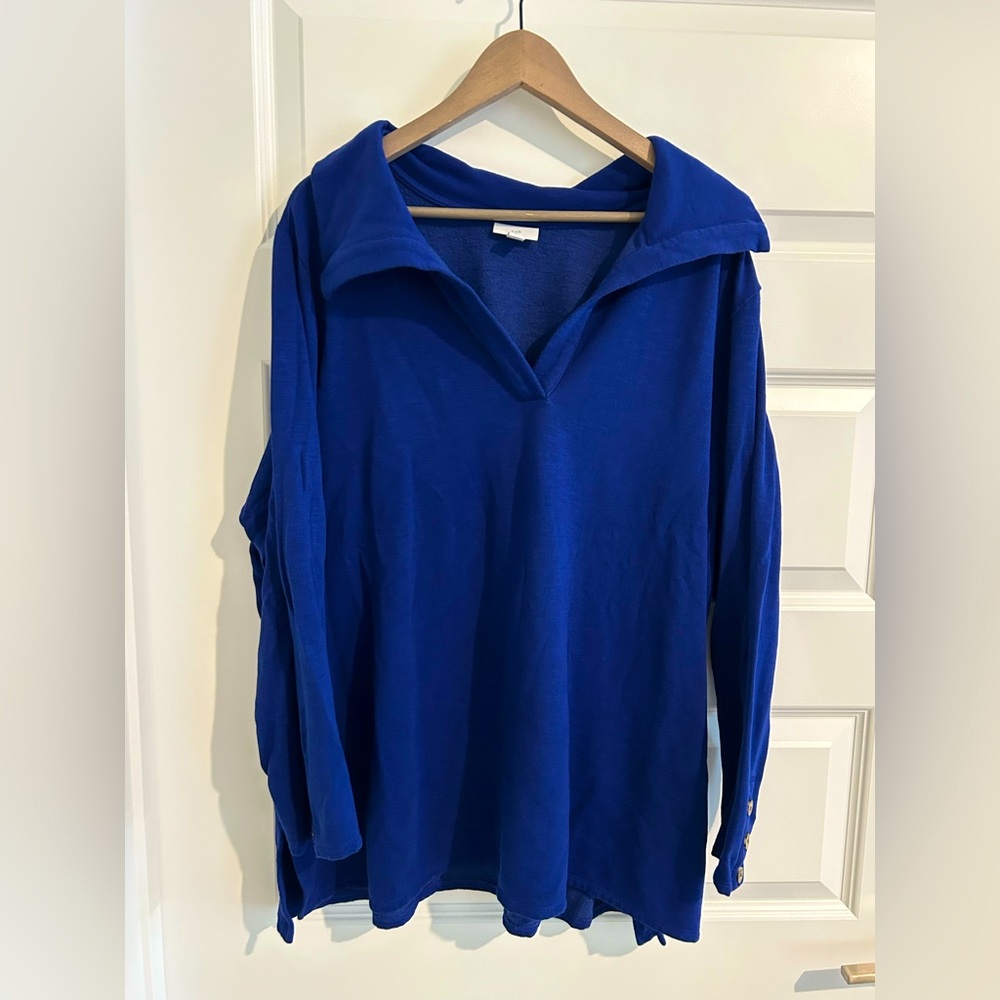 J. Jill Women's Blue Sweater